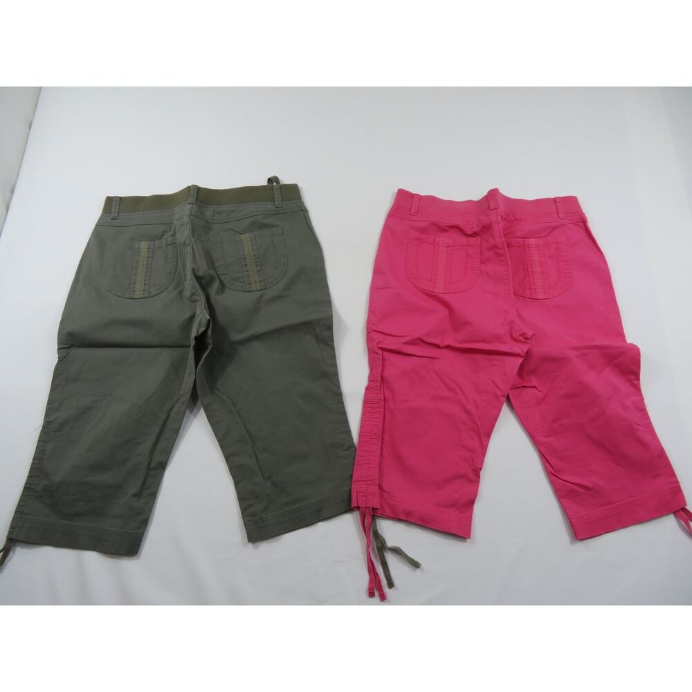 Gloria Vanderbilt Angelina Pants Capri lot of 3 Womens Sz 10 - Picture 3 of 7